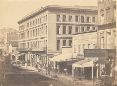 Montgomery Block, Montgomery Street door G. R. Fardon